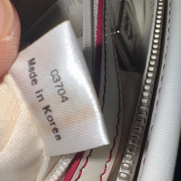 MCM White and Pink Logo Tote - Picture 9 of 10